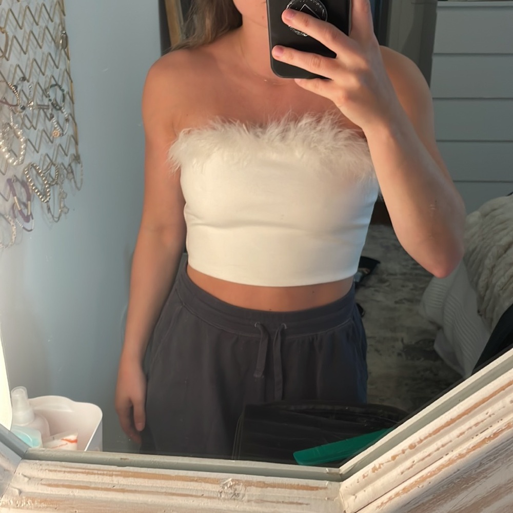 Superdown Olivia Strapless Top
